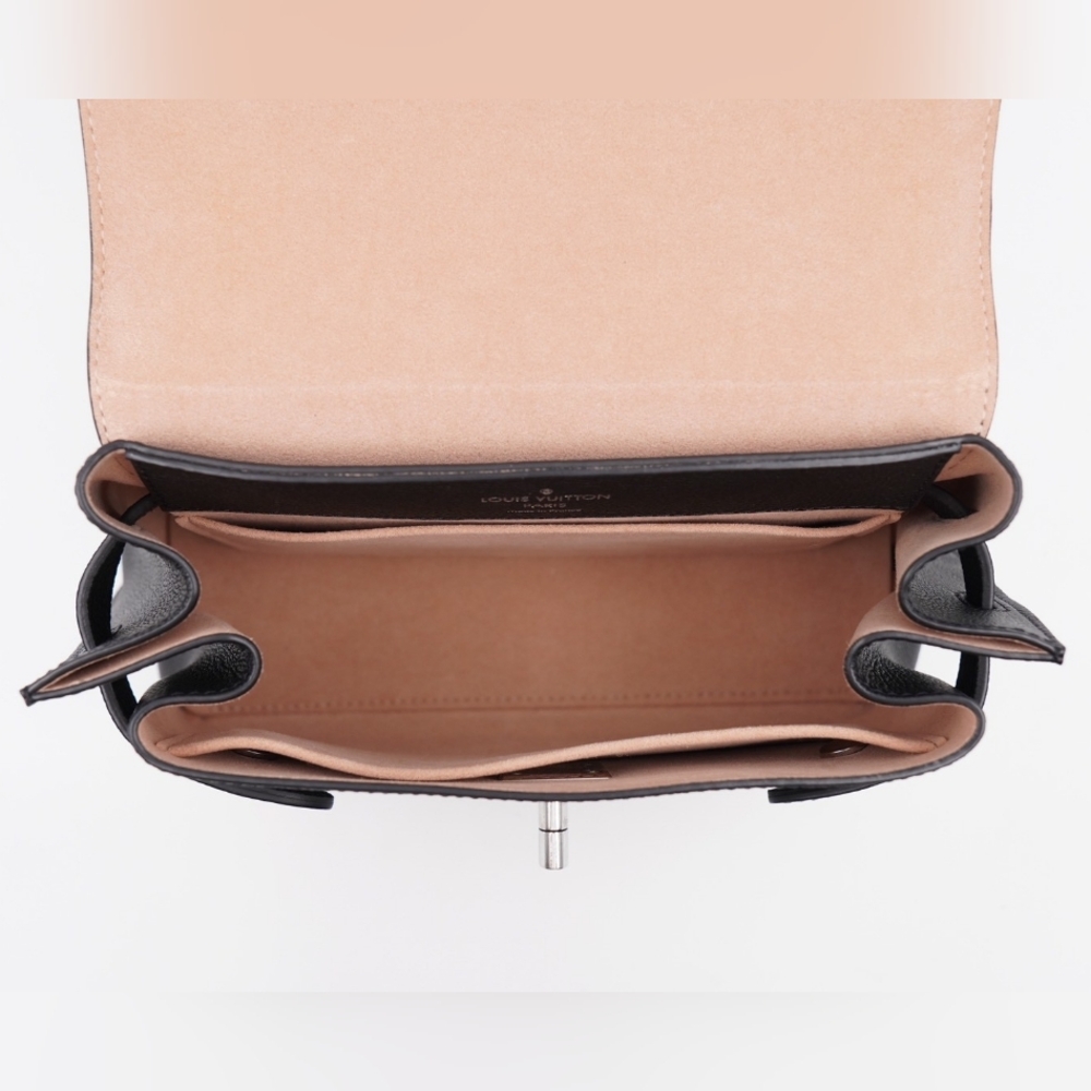 CE31 💟 Louis Vuitton Calfskin Lockme Ever BB Black - Picture 14 of 15